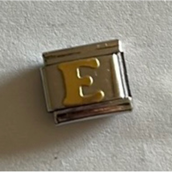 ZOPPINI (nomination) 2/$25 LETTER E bracelet link - Picture 2 of 7